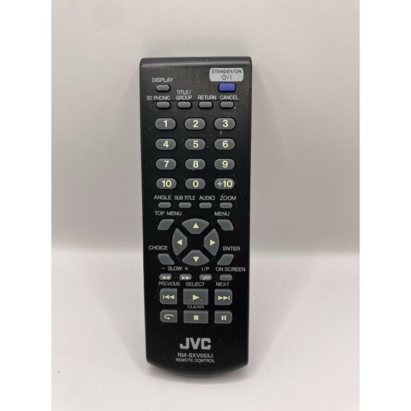 Remote Control ( Clean Contacts ) - JVC RM-SXV053J - Picture 1 of 4